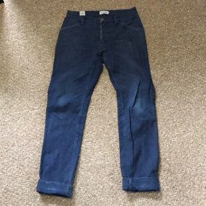 Taylor stitch boss duck camp pant, blue